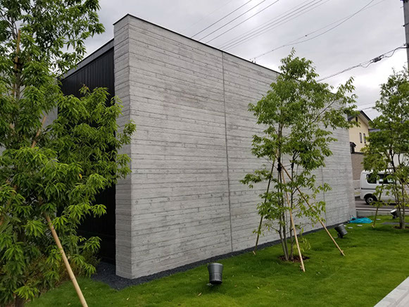 杉板型枠 施工例2