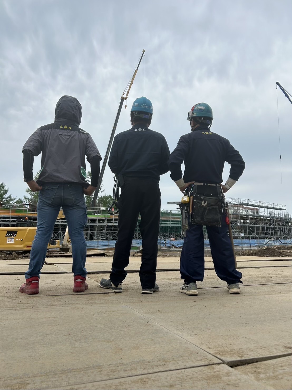 現場で働くスタッフ